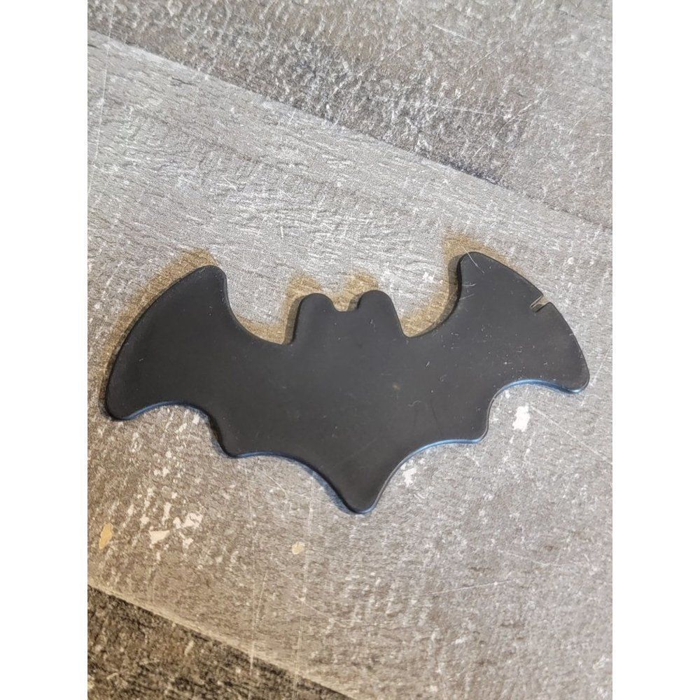 Burger King black bat toy figure DC Comics